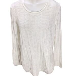 Coldwater Creek Sweater Linen Blend Woman’s NWT size 1X